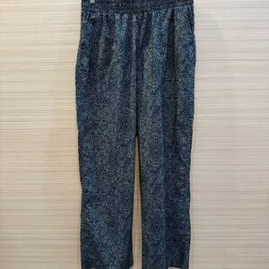 Rip Skirt Beachcomber Pants Blue Patterned size Medium Lightweight